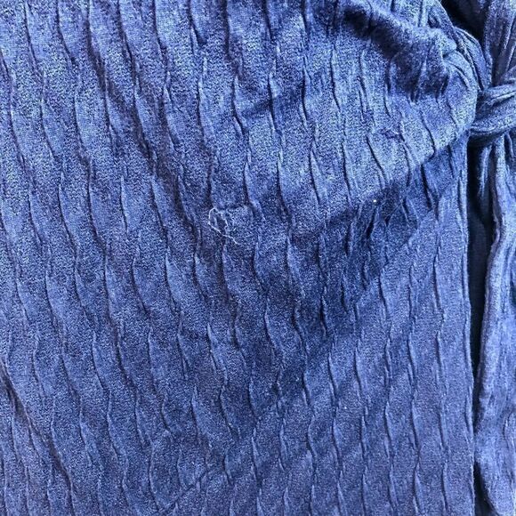 Dana Buchman Womens Size Medium Dress Blue Textured Wear - Picture 4 of 7